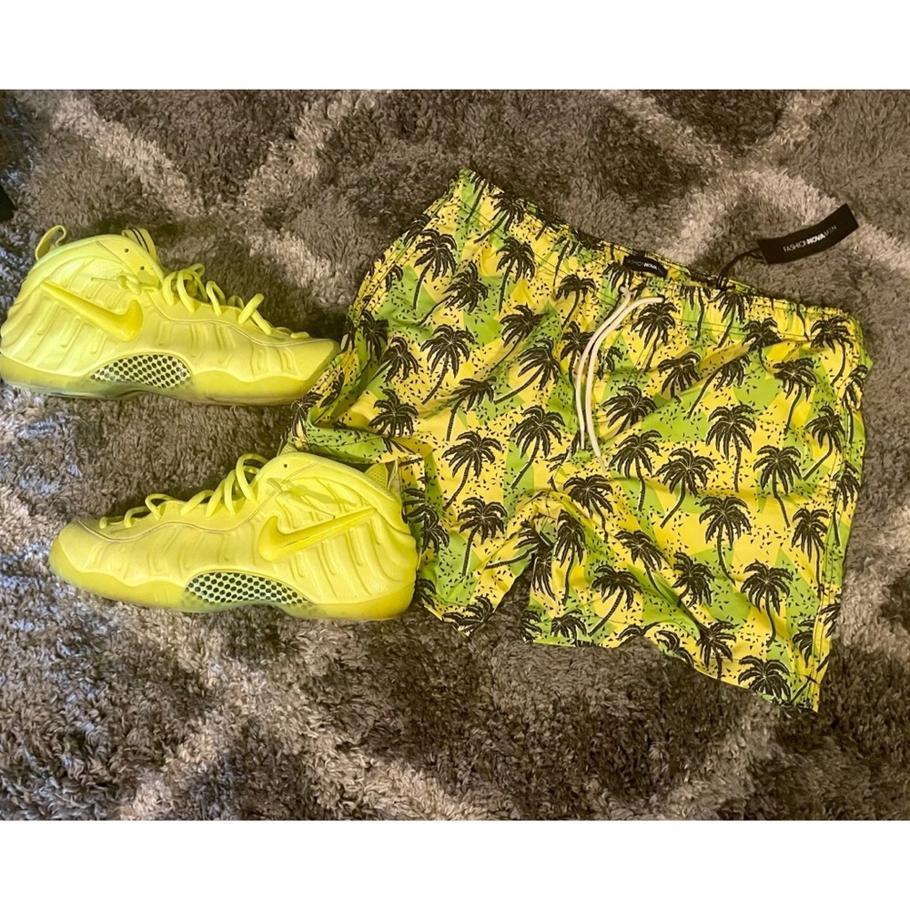 Fashion Nova Men Coconut Swim Trunks NWT Size XL - Picture 2 of 8